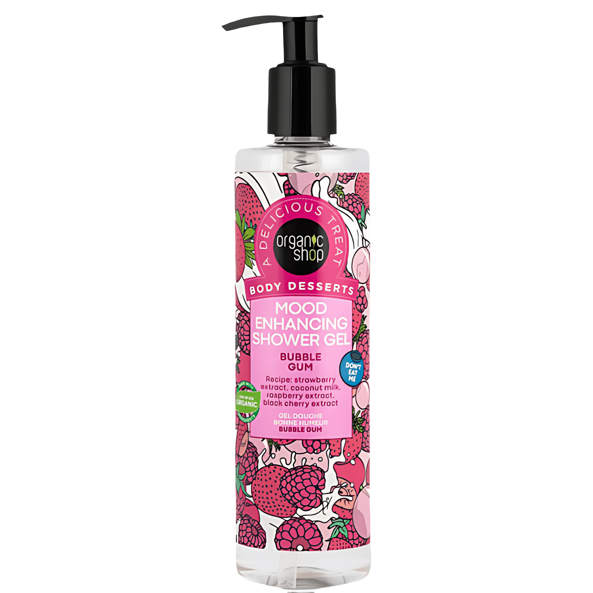 Gel de dus Organic Shop Bubble Gum, 280 ml