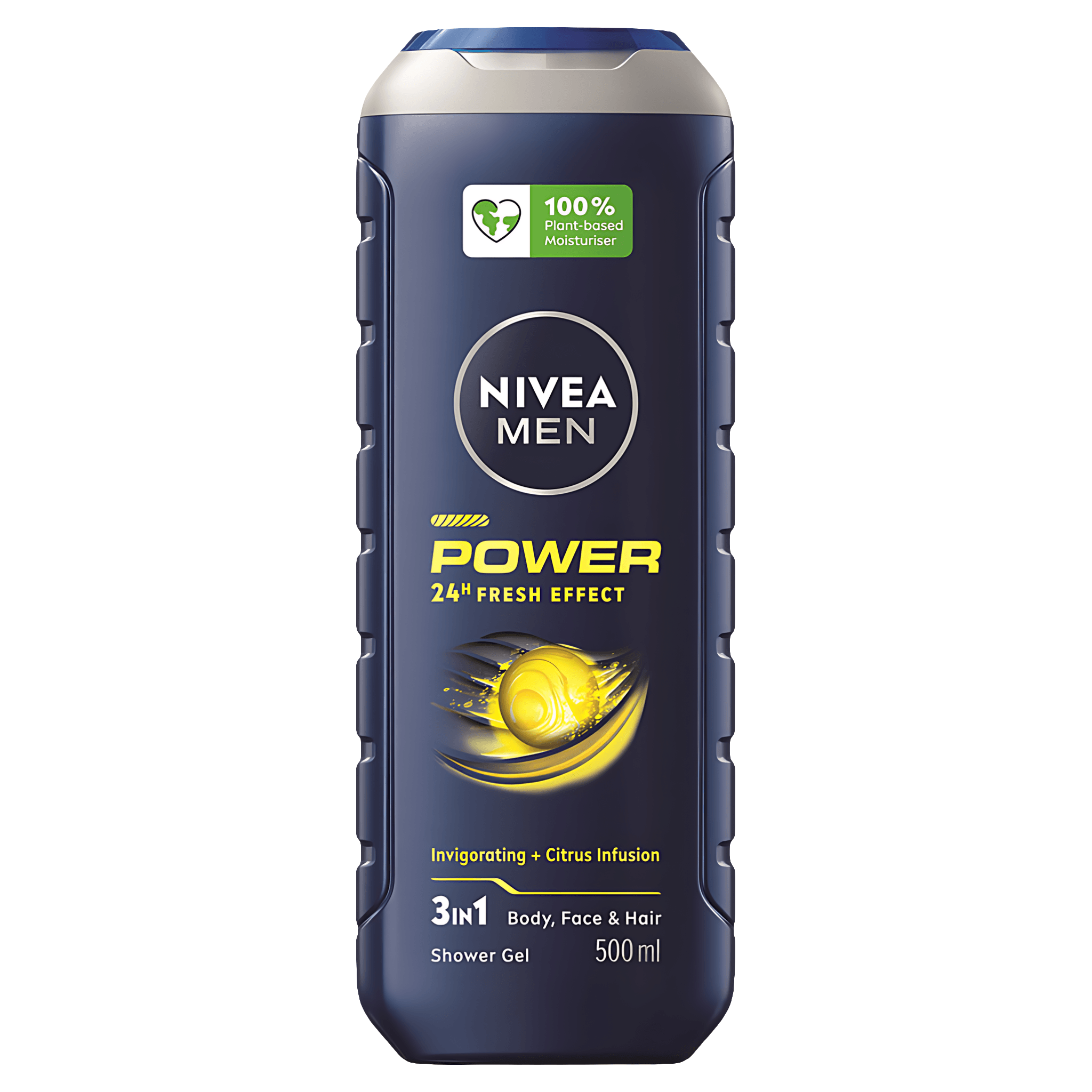 Gel de dus Nivea Power Refresh, 500 ml