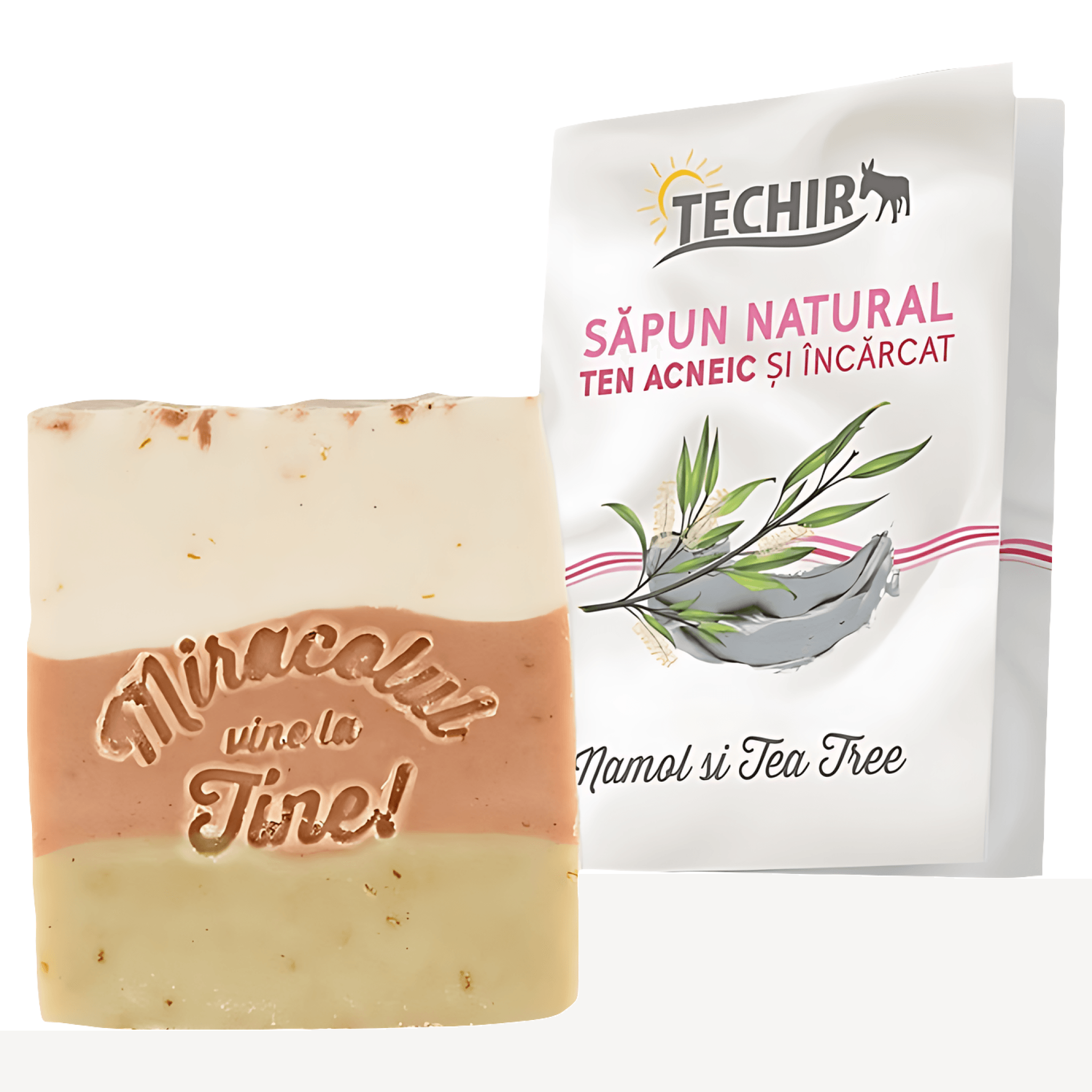 Sapun natural pentru ten acneic si incarcat, 110g