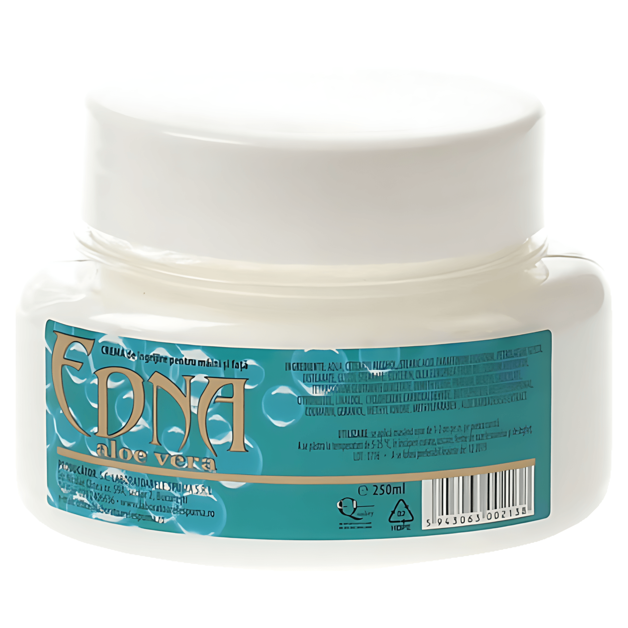 Crema pentru ingrijire maini si fata Edna, cu aloe vera 250 ml