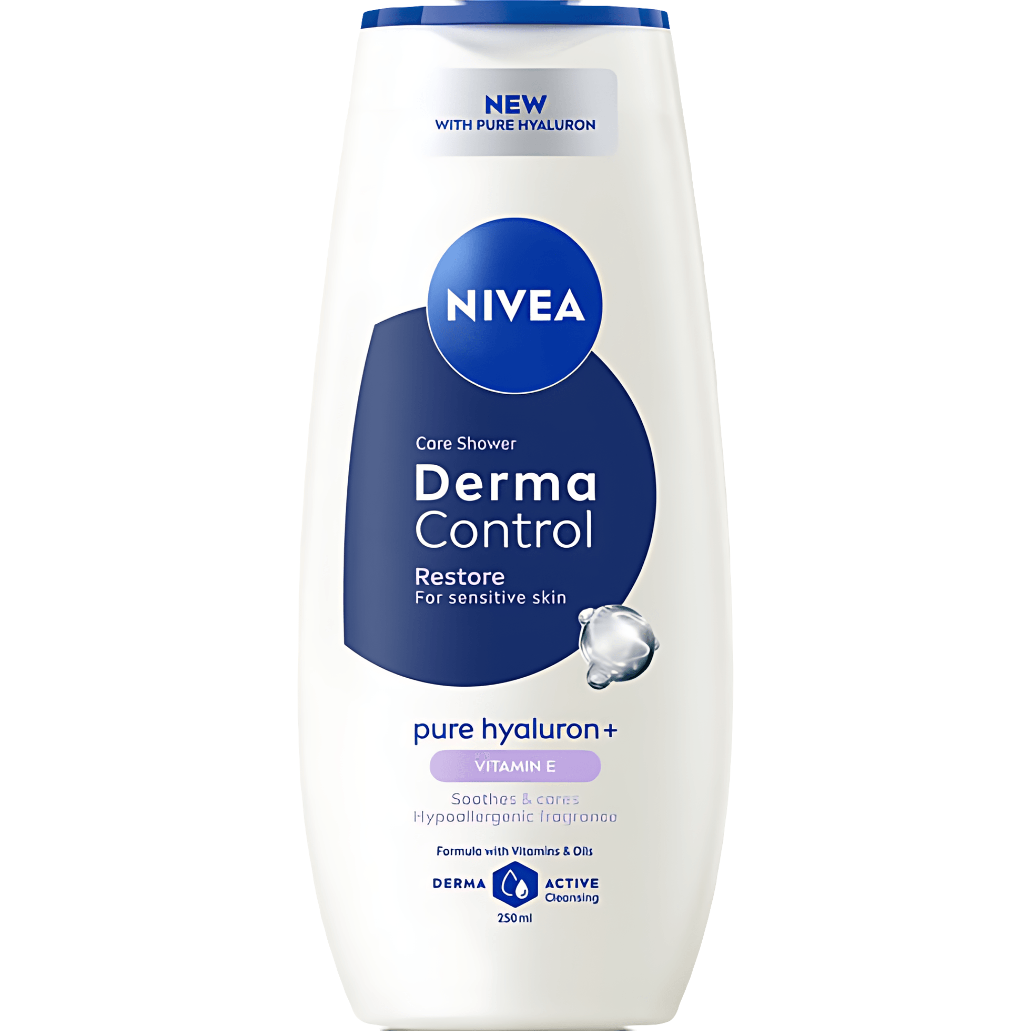 Gel de dus Nivea Derma Control Restore, 250 ml