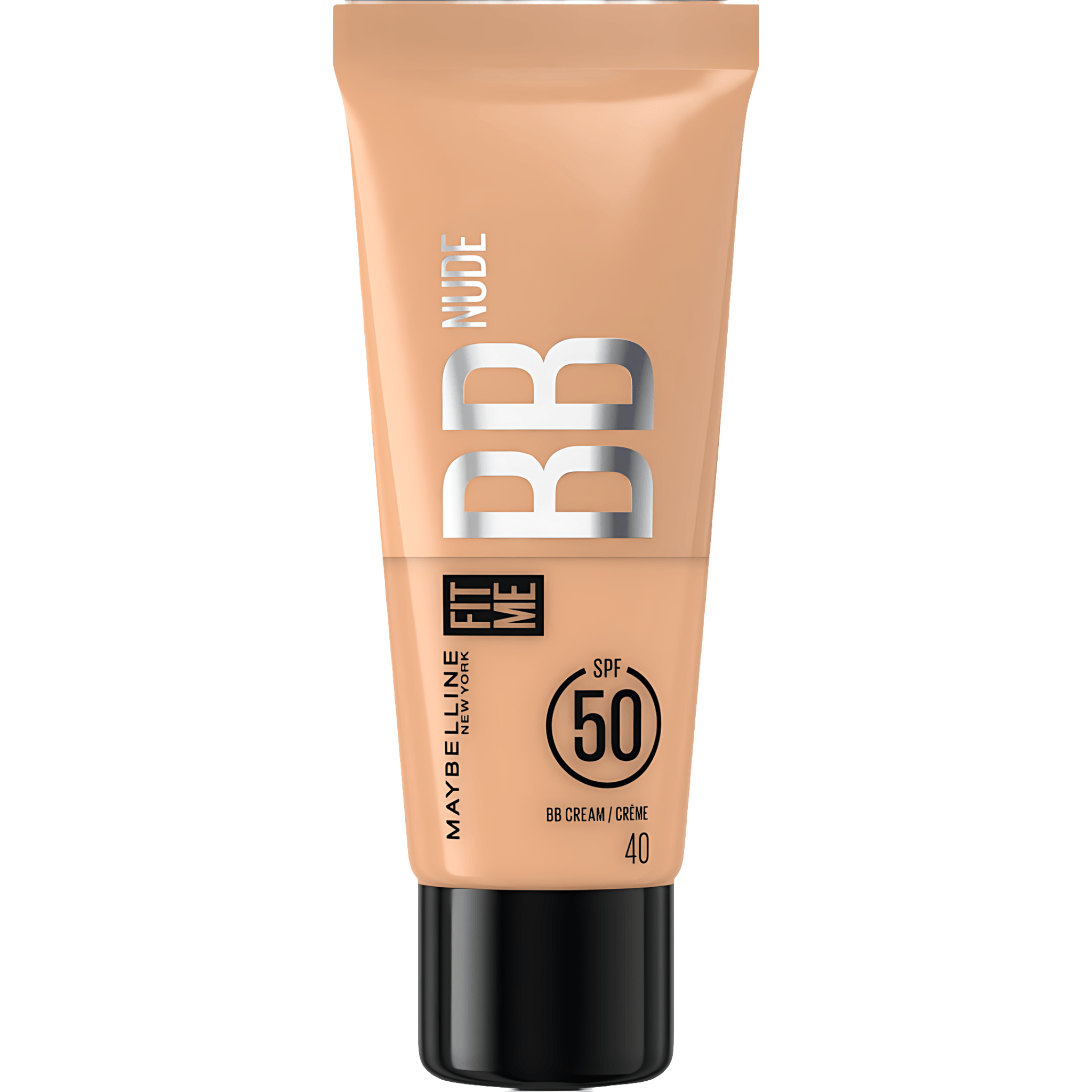 Crema BB Maybelline Fit Me SPF 50, nuanta 40, hidratare si protectie UV, 30 ml