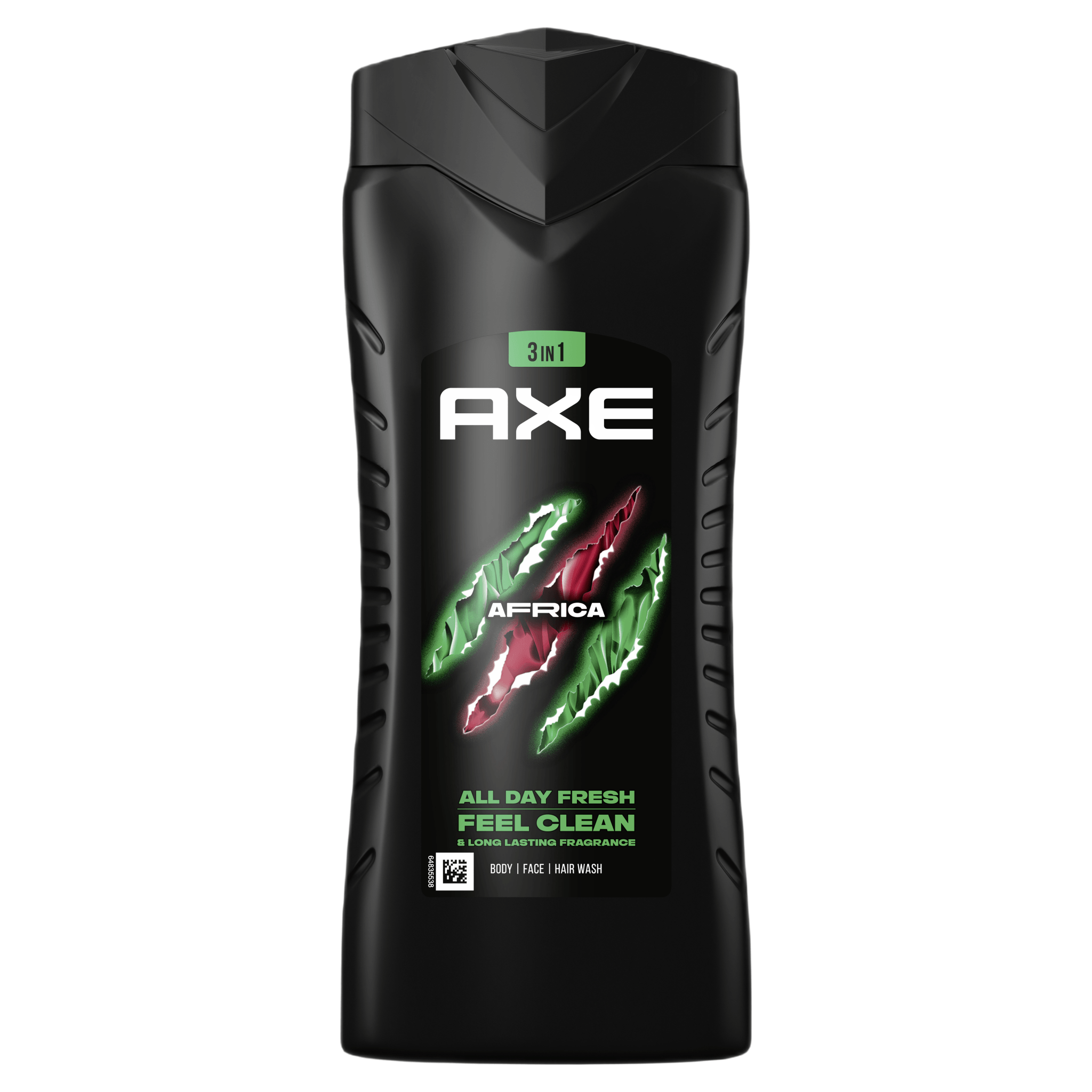 Gel de dus AXE Africa 3 in 1, 400 ml