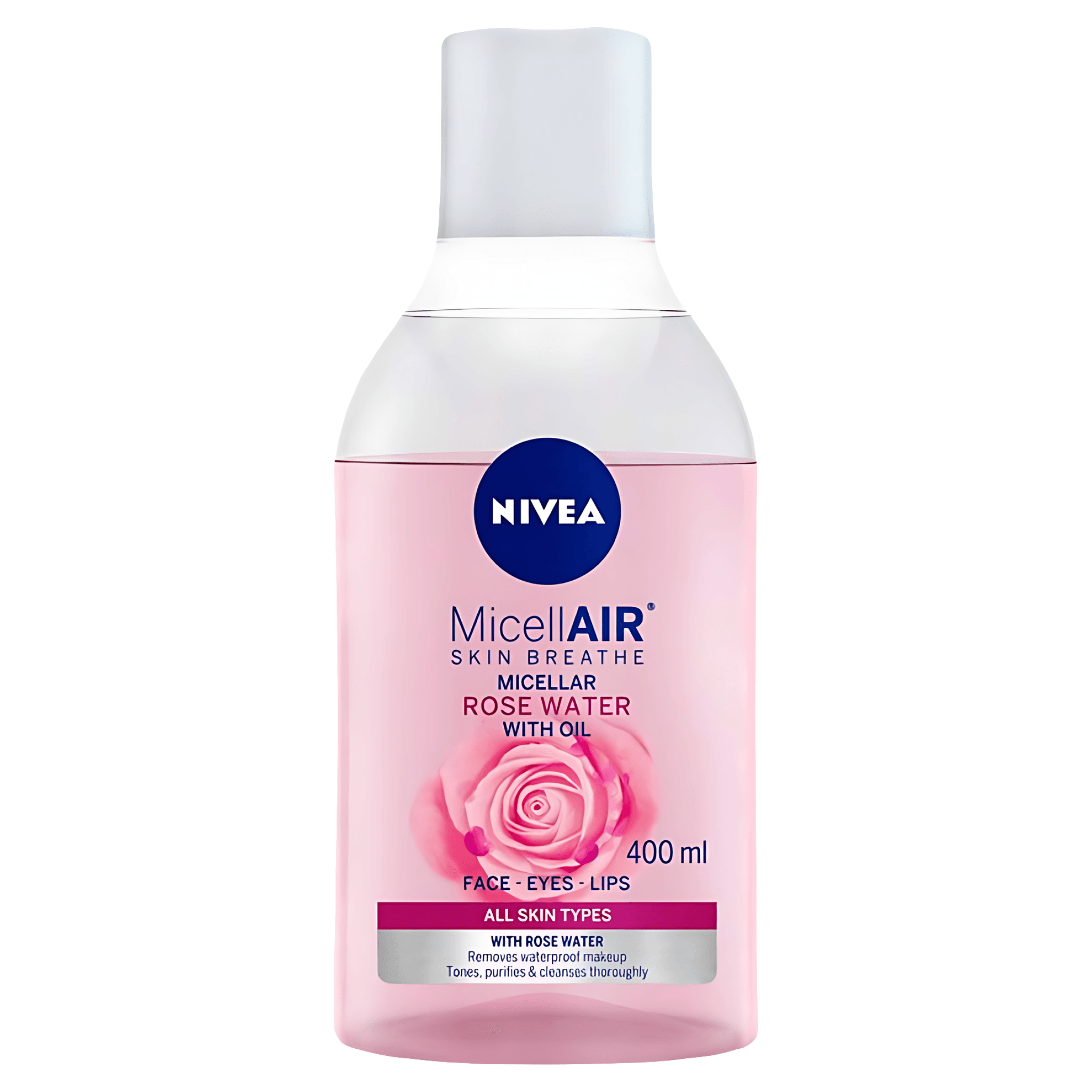 Apa micelara Nivea MicellAir cu extract de apa de trandafiri, 400ml