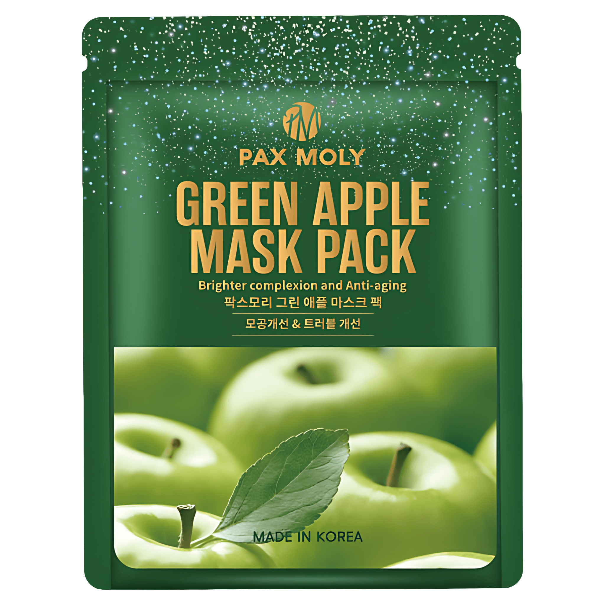 Masca servetel cu mar verde PaxMoly, 25 ml