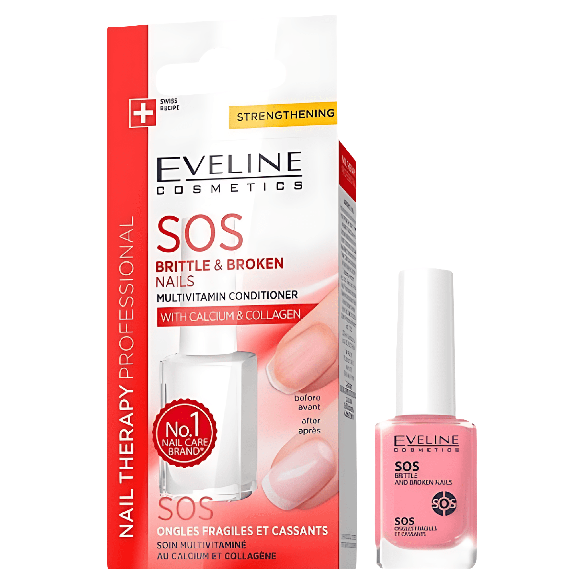 Tratament unghii sos brittle Eveline, 12ml