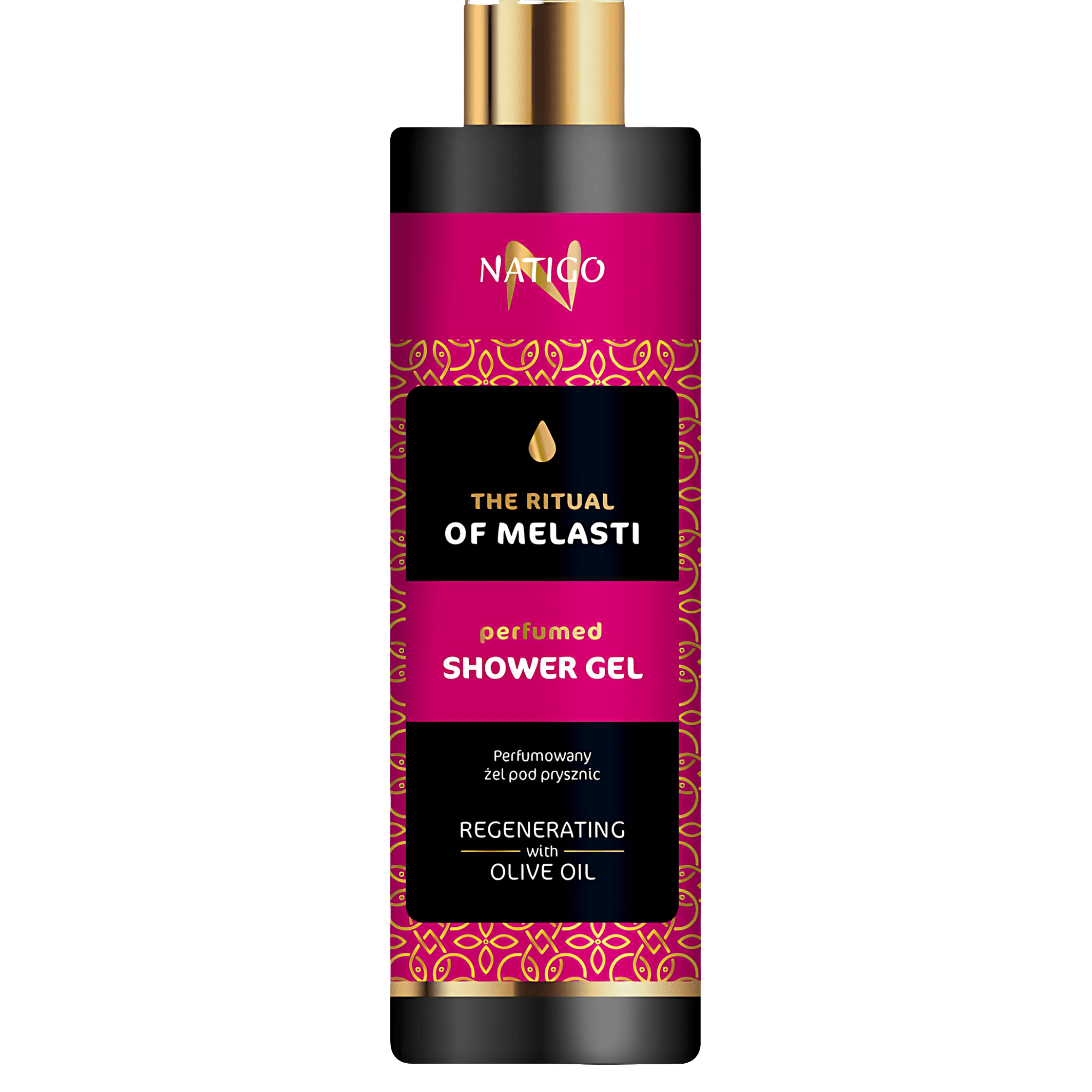 Gel de dus cu ulei de masline Natigo The Ritual Of Melasti, 400 ml