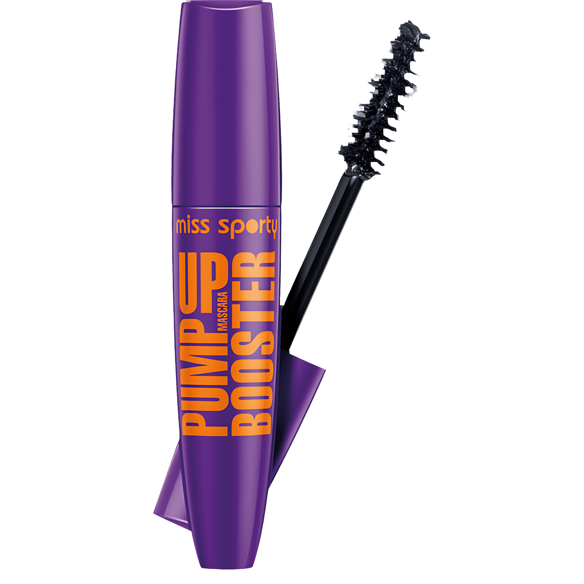 Mascara Miss Sporty Pump Up Lash Booster, 001 Black, 12 ml