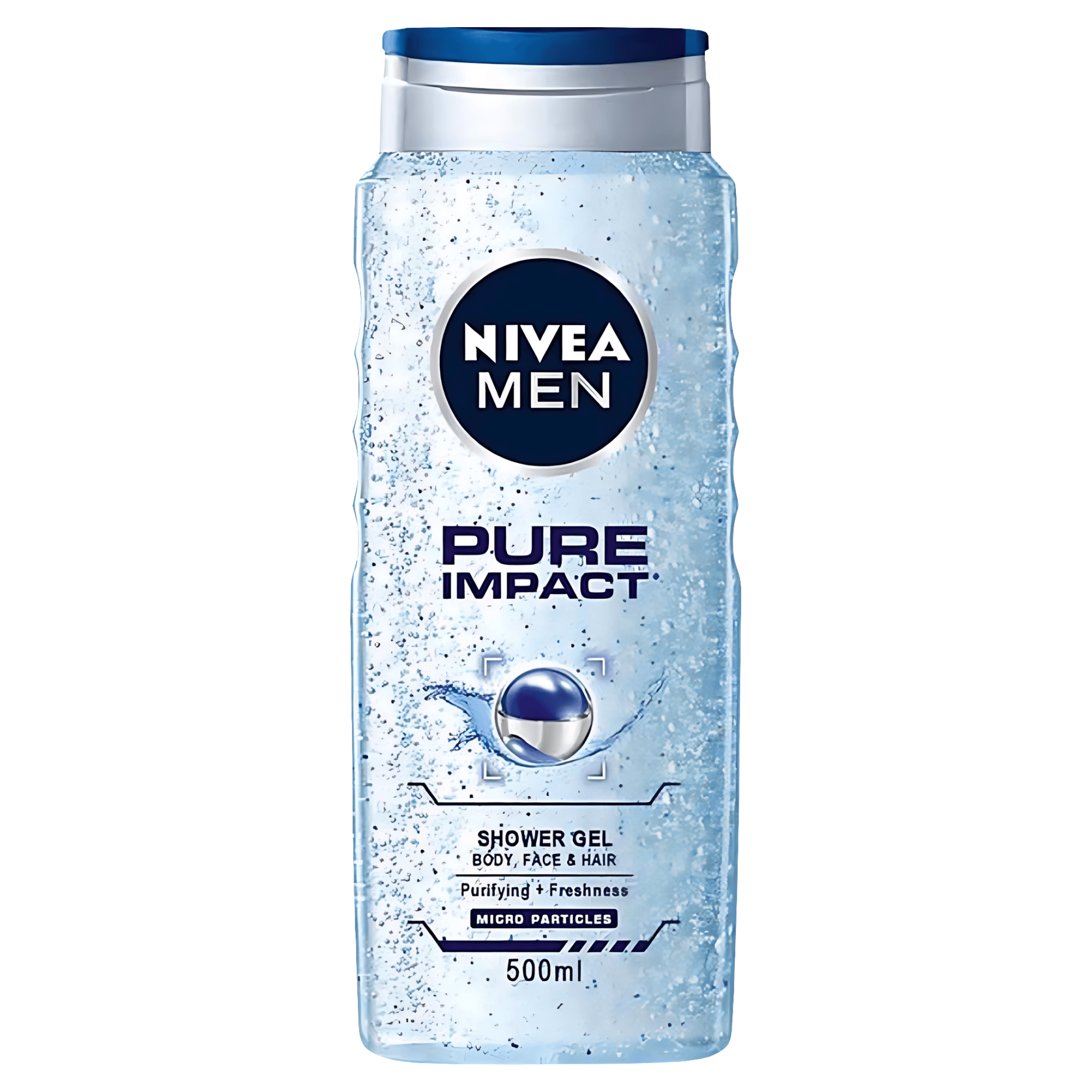 Gel de dus Nivea Men Pure Impact, 500ml