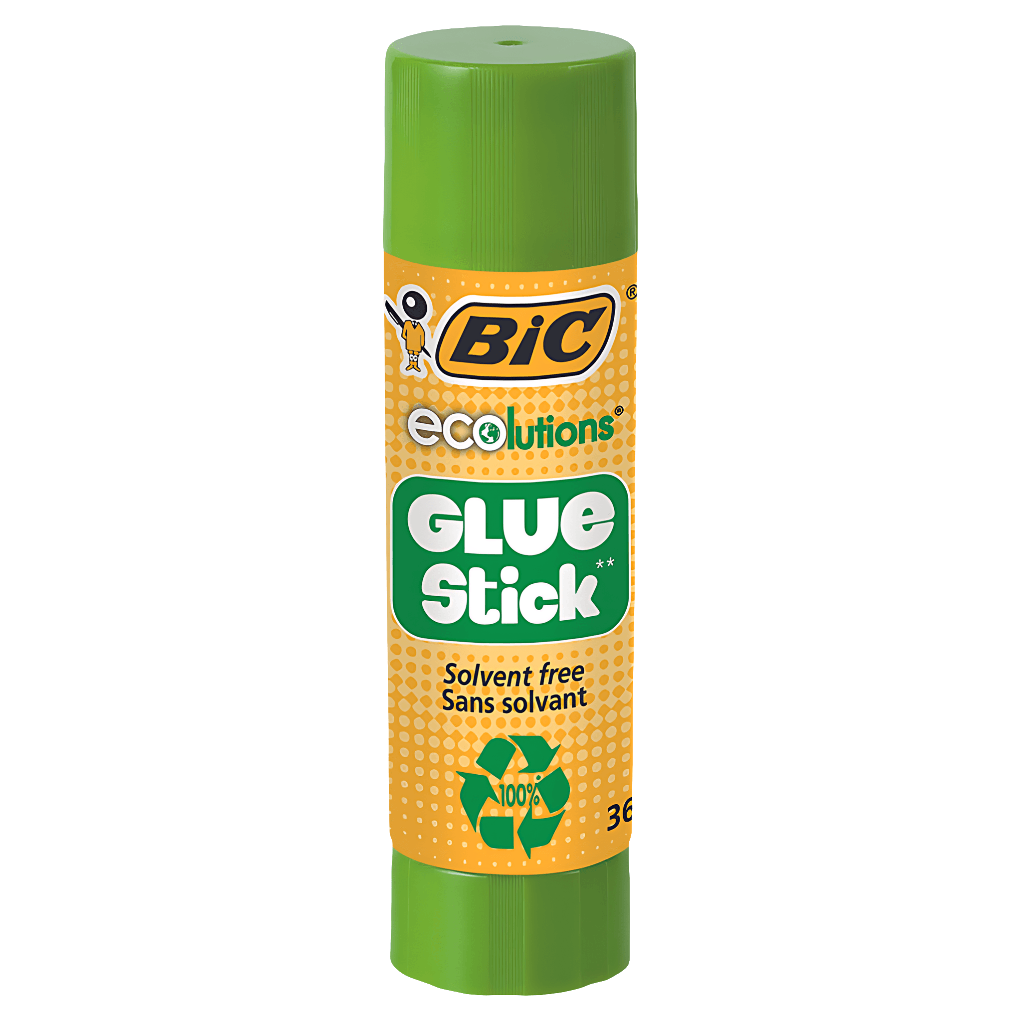 Lipici solid BIC ECOlutions fara solventi, 36g