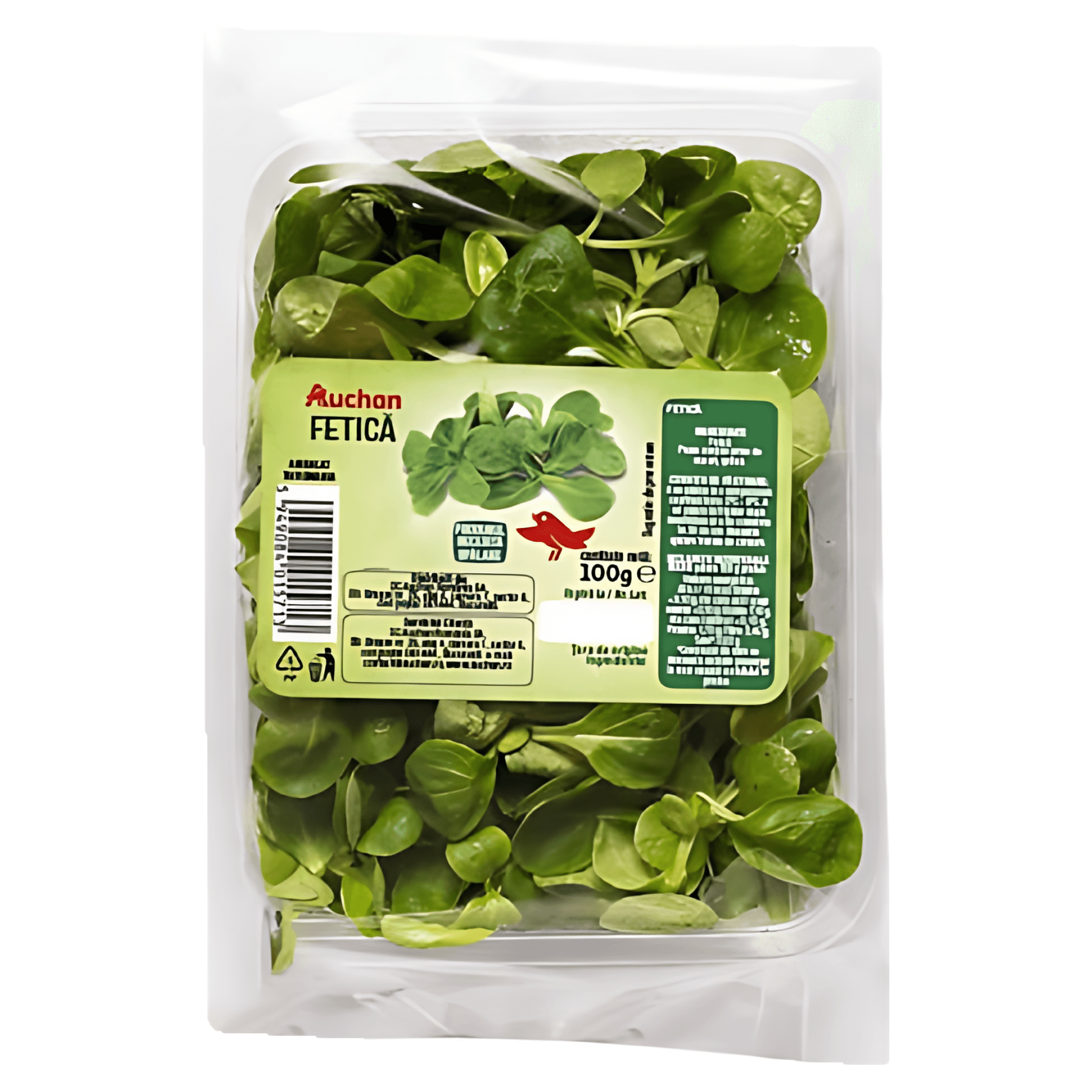Frunze de fetica Auchan, 100g